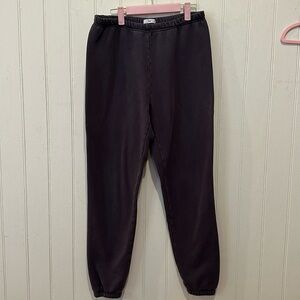 Charcoal Gray Aritzia Tna Sweatpants